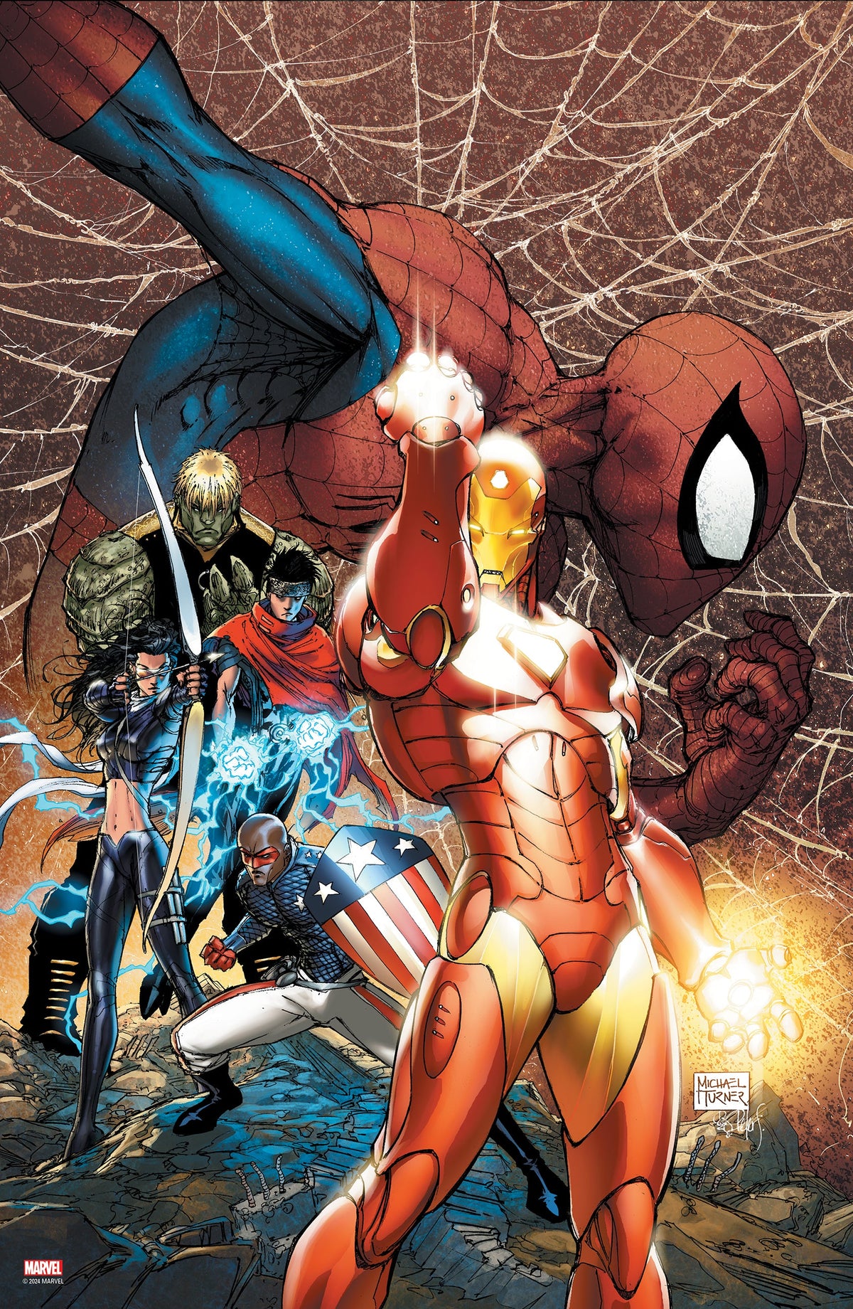 The Marvel Art of Michael Turner - Print Bundle CIVIL WAR