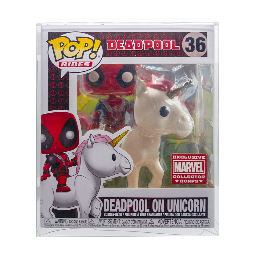 Deadpool on Unicorn/Kylo Tie Fighter PopShield WHOLESALE
