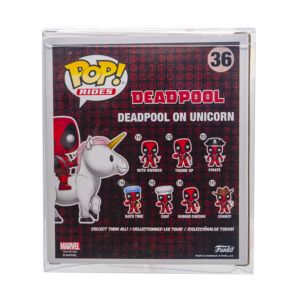 Deadpool on Unicorn/Kylo Tie Fighter PopShield WHOLESALE
