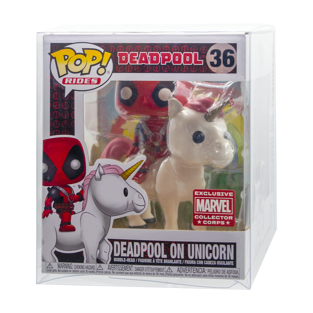 Deadpool on Unicorn/Kylo Tie Fighter PopShield WHOLESALE