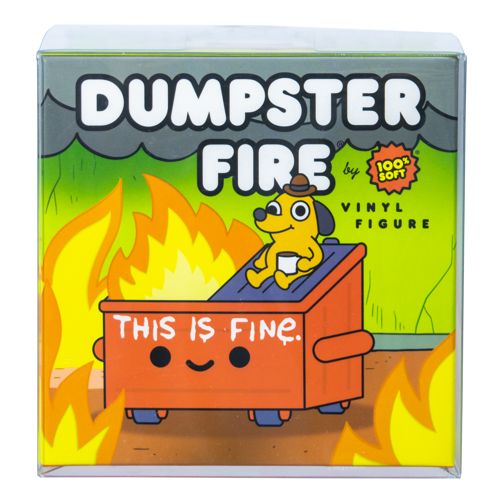 Dumpster Fire PopShield Protector