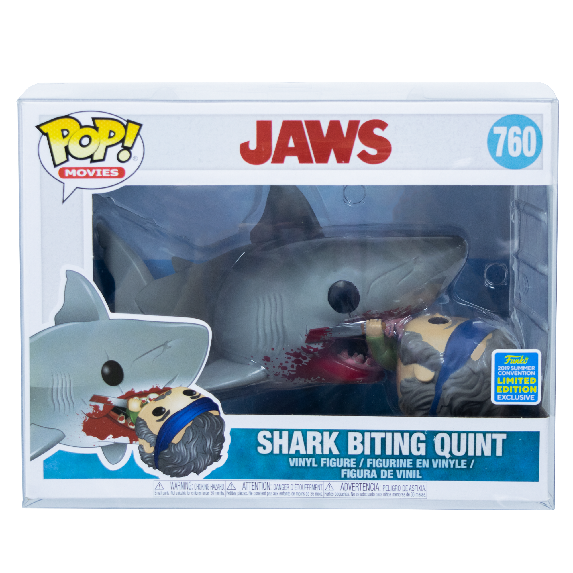 Shark Biting Quint PopShield WHOLESALE