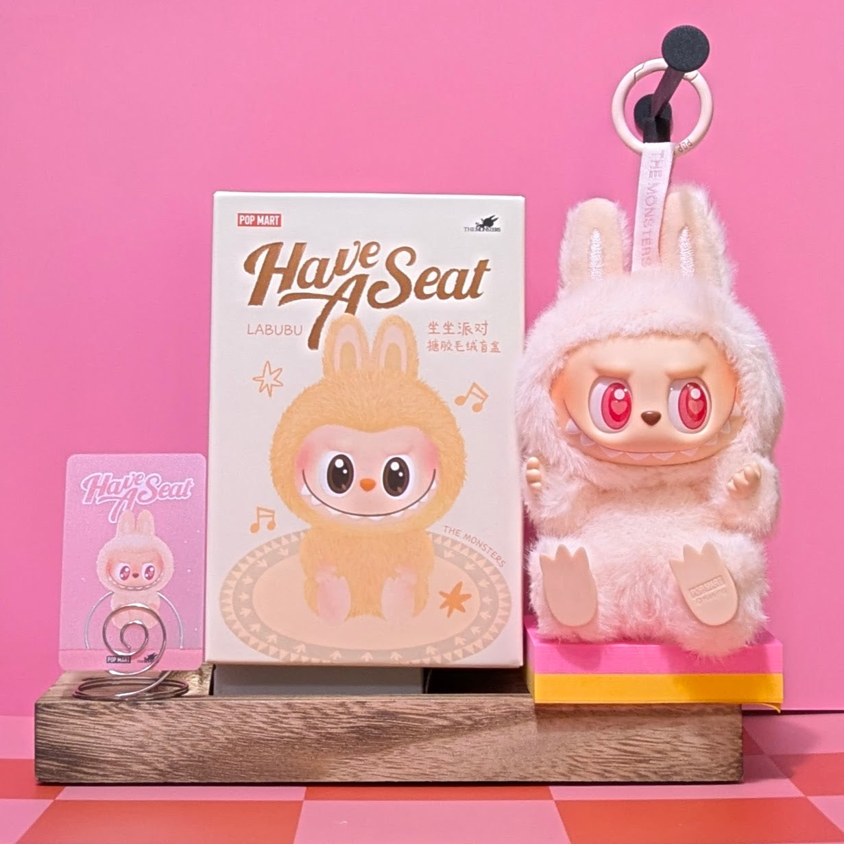 [IN STOCK] POPMART Have a Seat Vinyl Plush Blind Box Labubu
