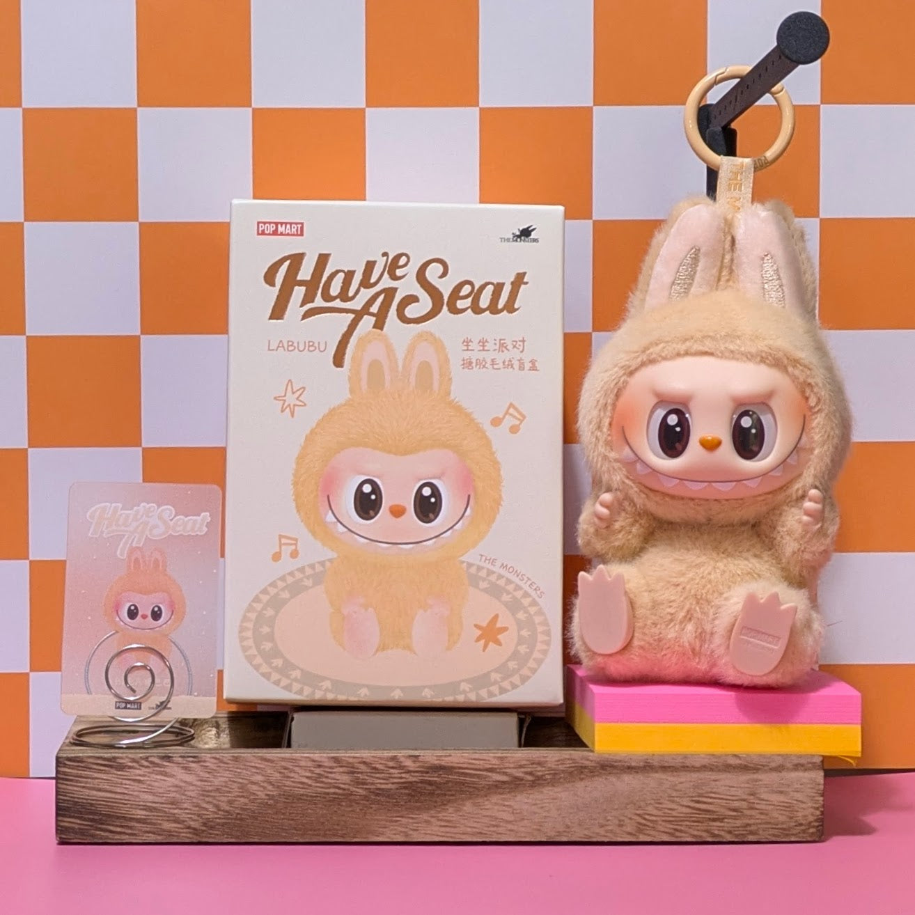 [IN STOCK] POPMART Have a Seat Vinyl Plush Blind Box Labubu