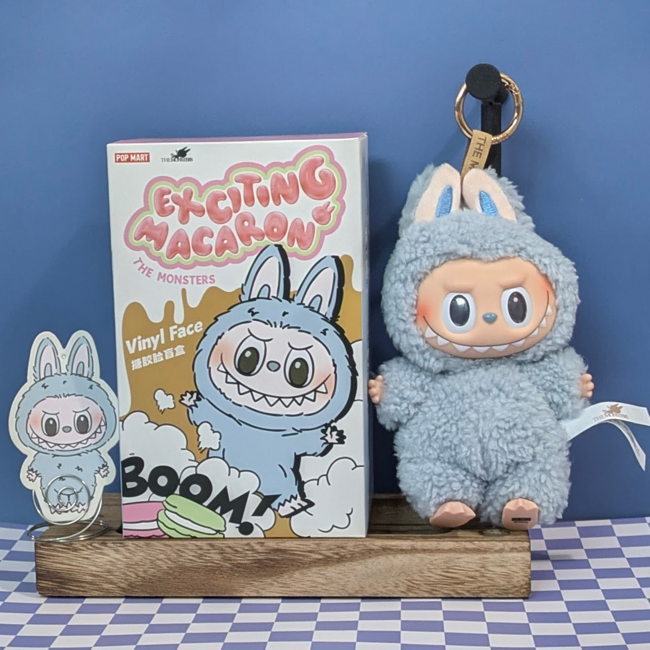 [IN STOCK] POPMART Exciting Macaron Vinyl Face Blind Box Labubu