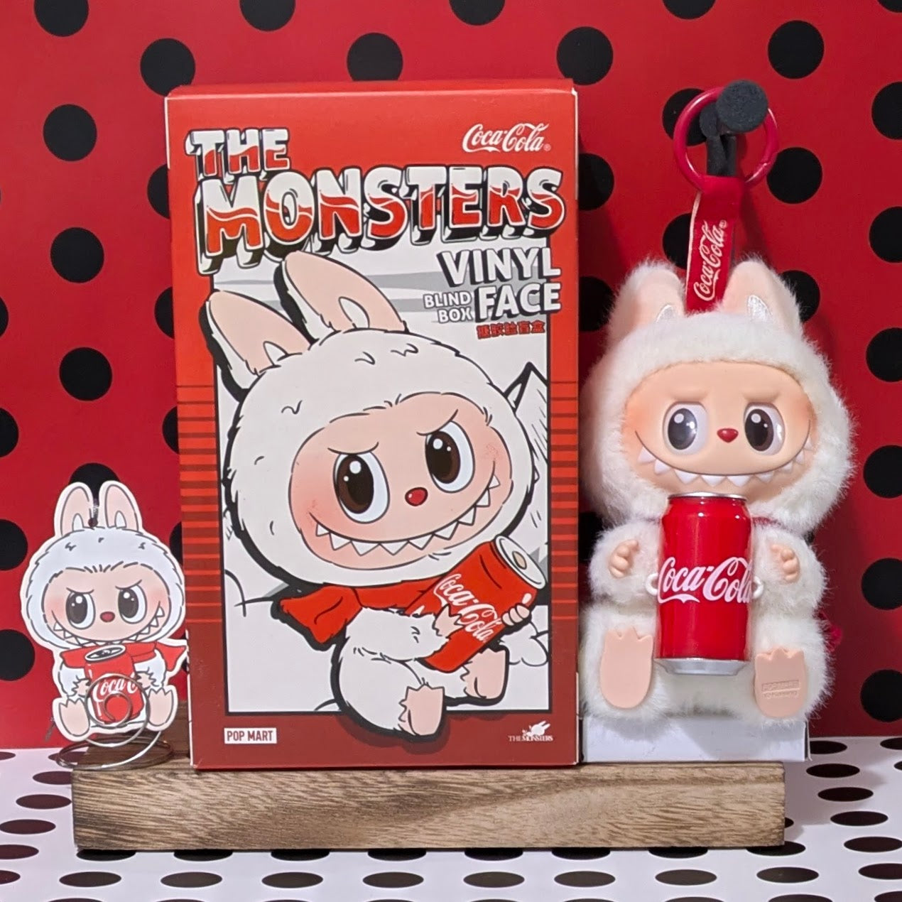 [In Stock] POPMART Labubu COCA-COLA SERIES-Vinyl Face