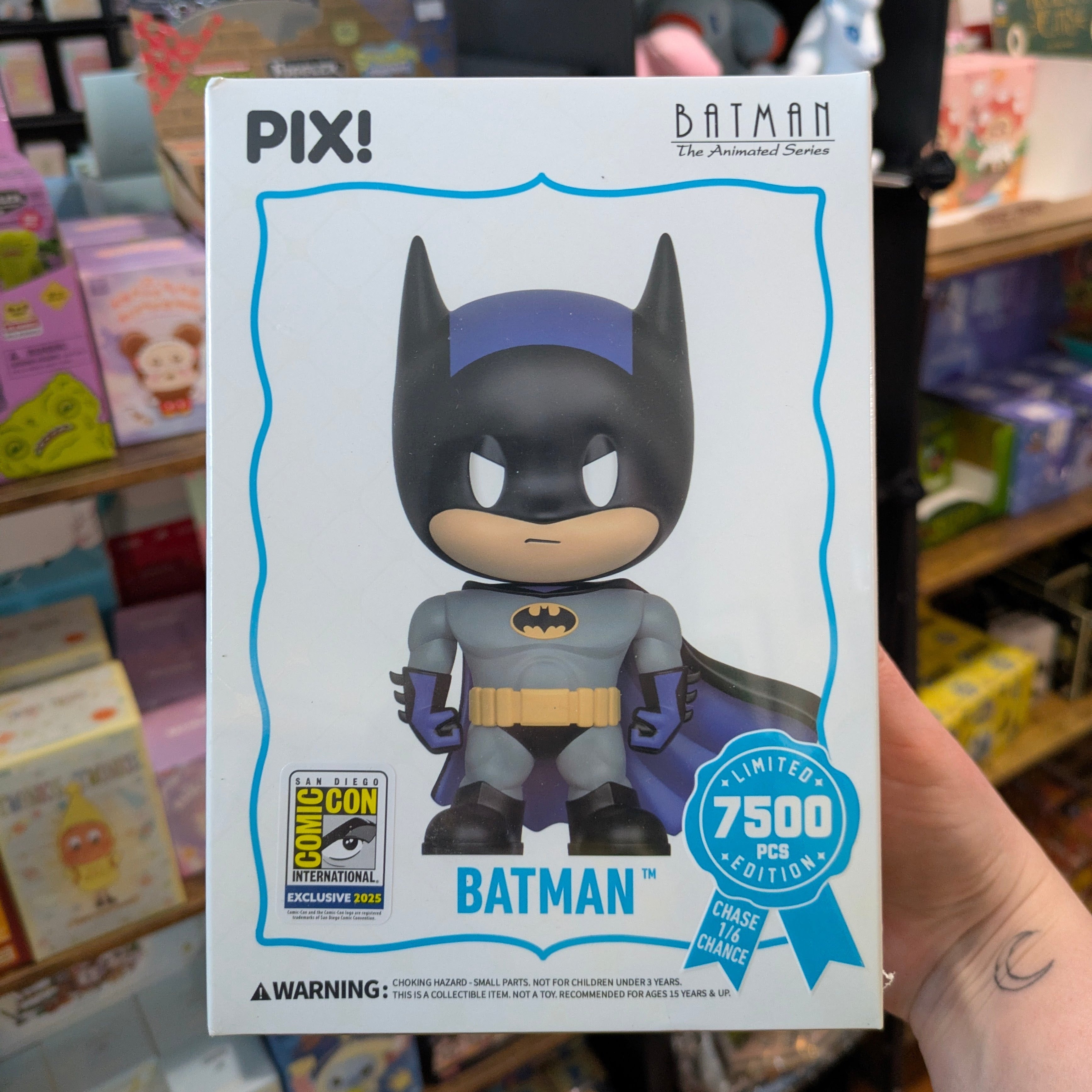 [Thrilljoy] [EXCLUSIVE] Batman the Animated Series - Batman LE7500 PIX Vinyl Figure (1 in 6 Chance at Chase)