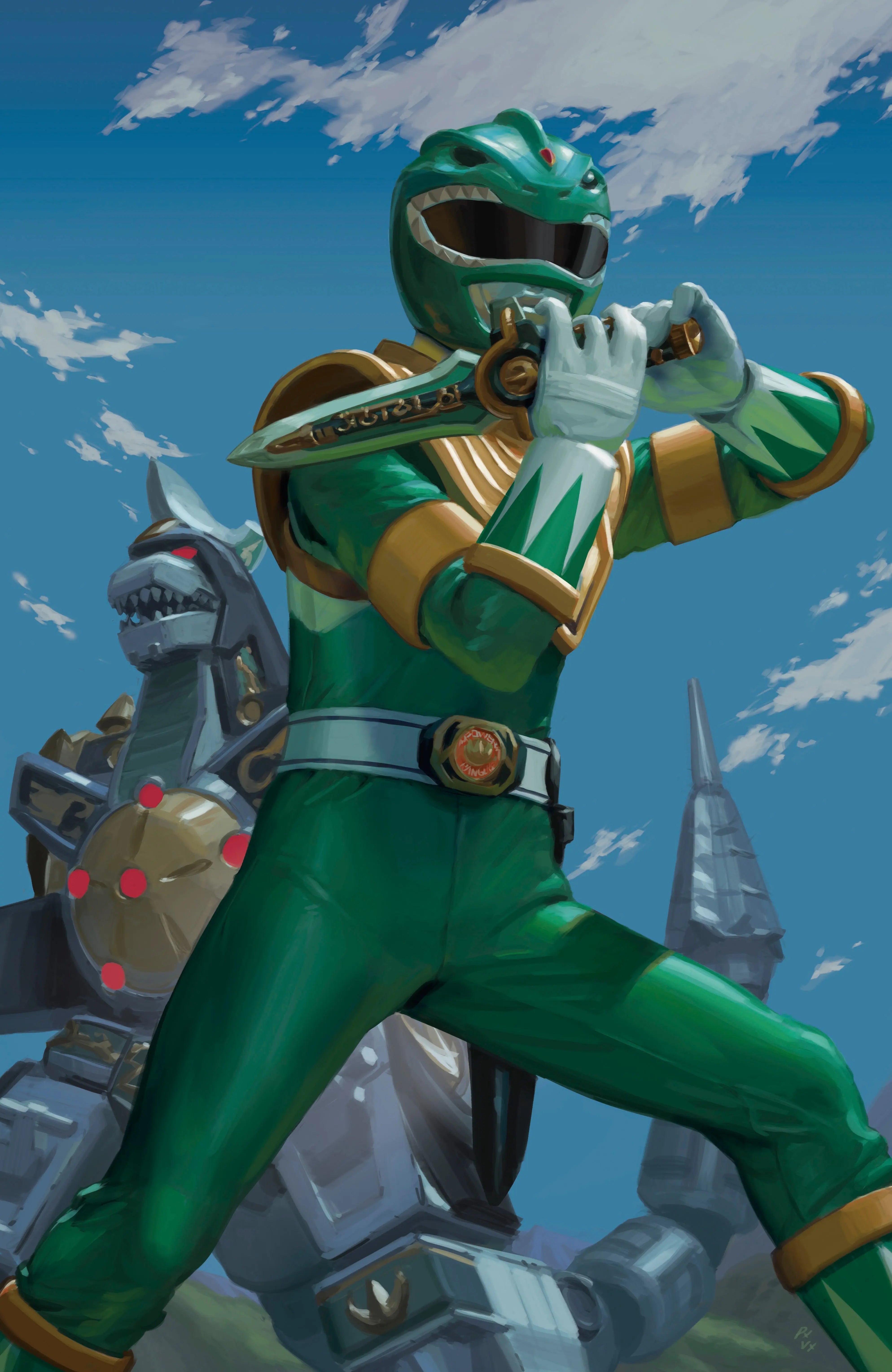 Mighty Morphin Power Rangers (2026) #1 - ECC PXVX Virgin Variant