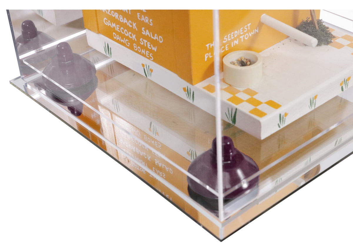 Versatile Display Case 9.75 X 9.75 X 9.75 Mirror (A027/V02)