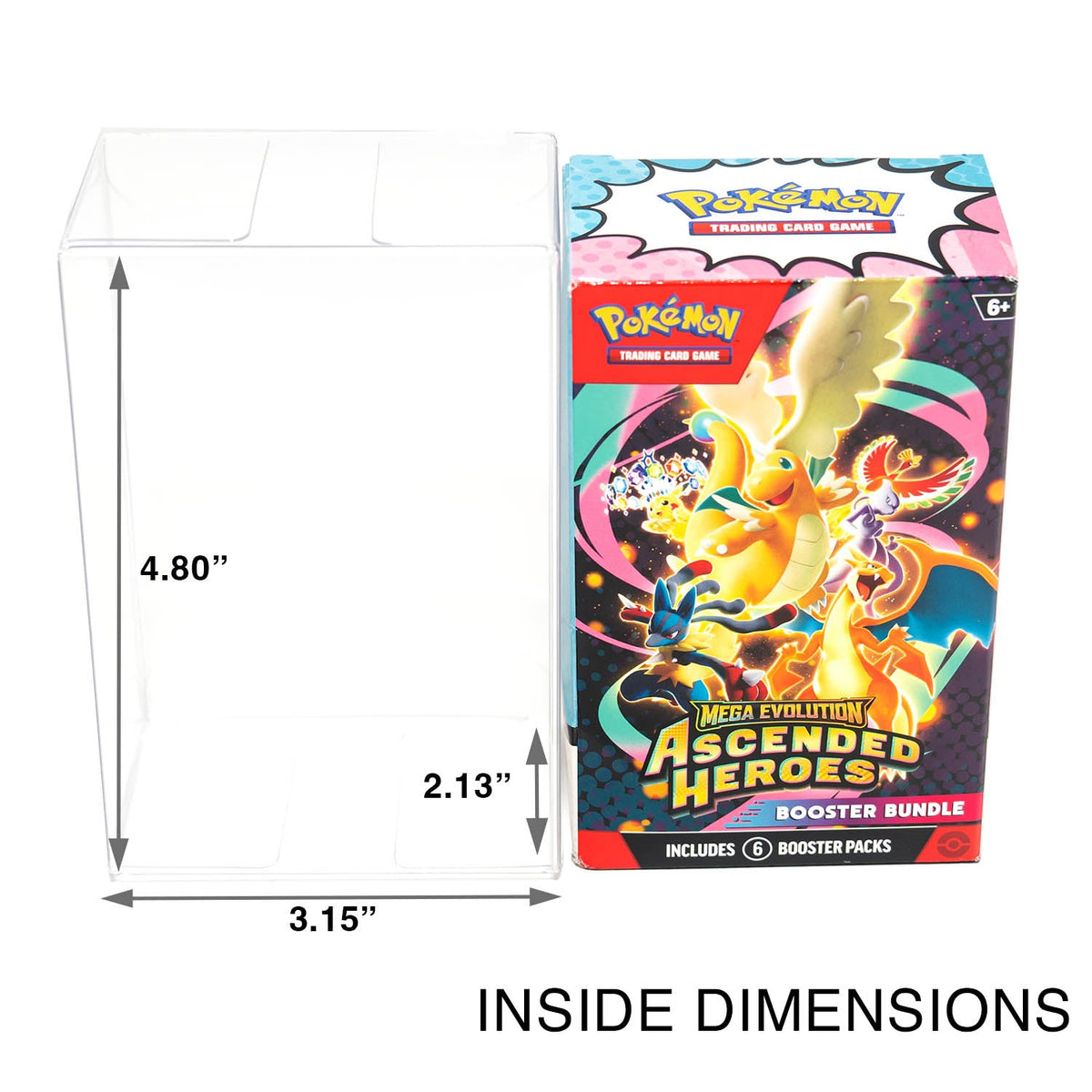Platinum Protectors for Pokemon Perfect Order Booster Bundle Boxes - UV & Scratch-Resistant