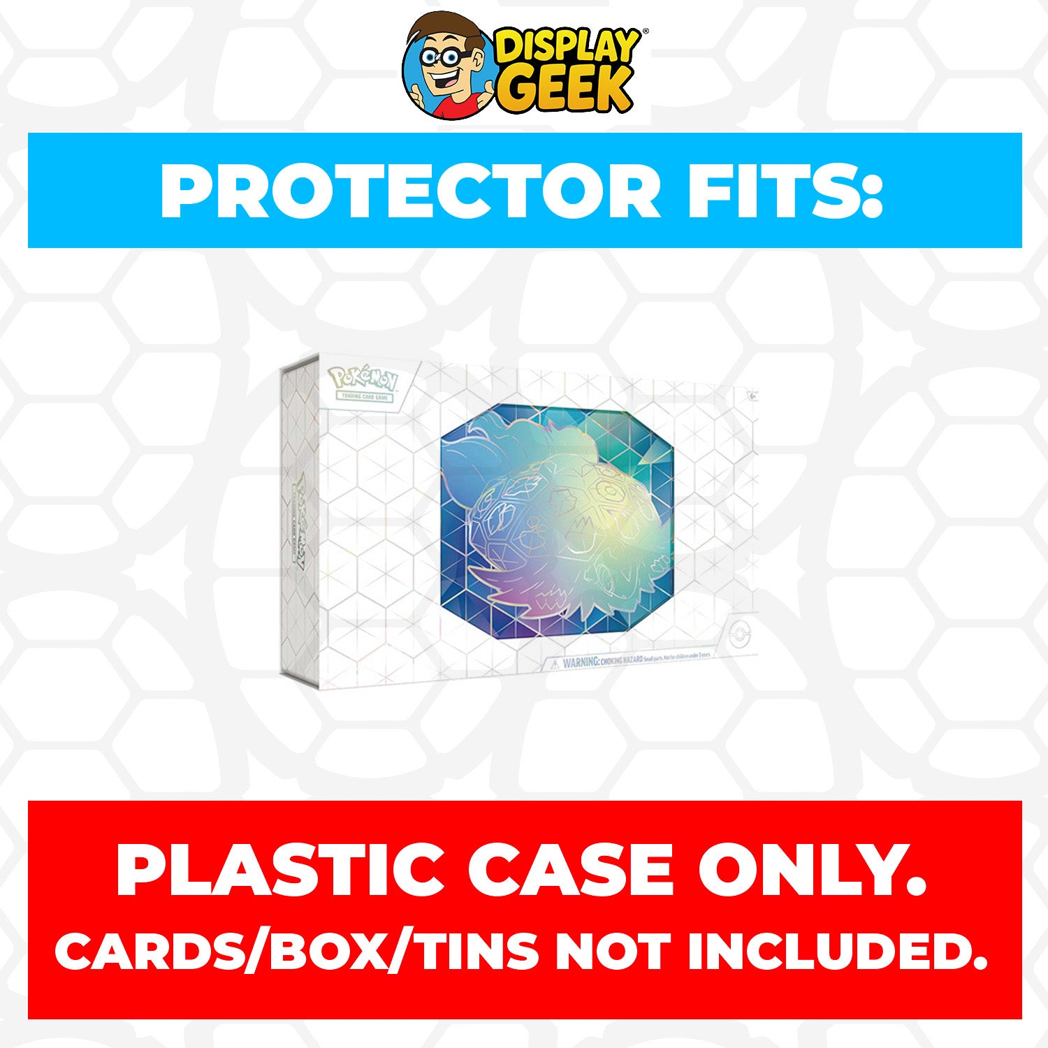 Plastic Protector for Pokemon TCG Terapagos ex Ultra-Premium Collection Box