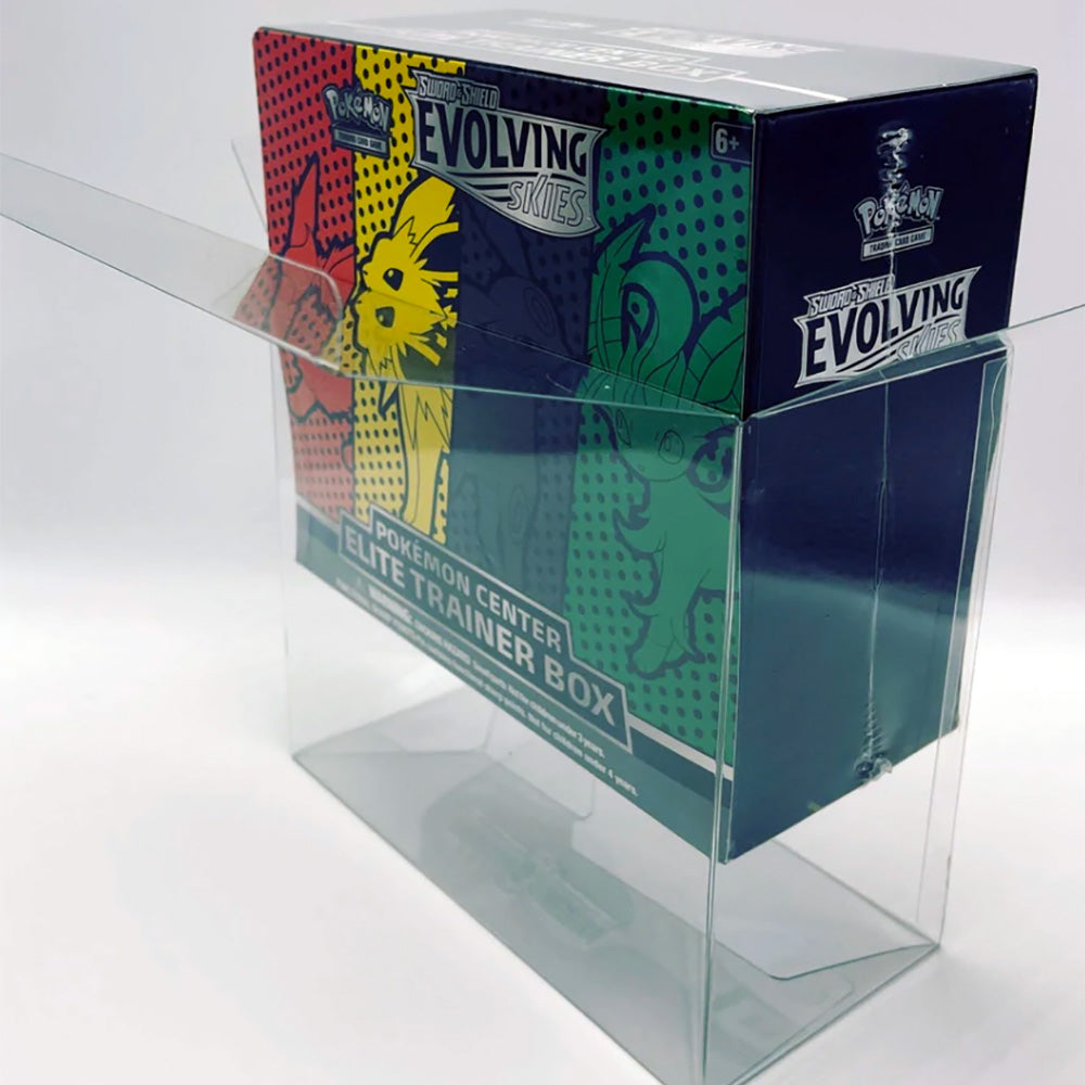 Plastic Protector for Pokemon TCG 2020 Sword & Shield Zacian ETB Elite Trainer Box