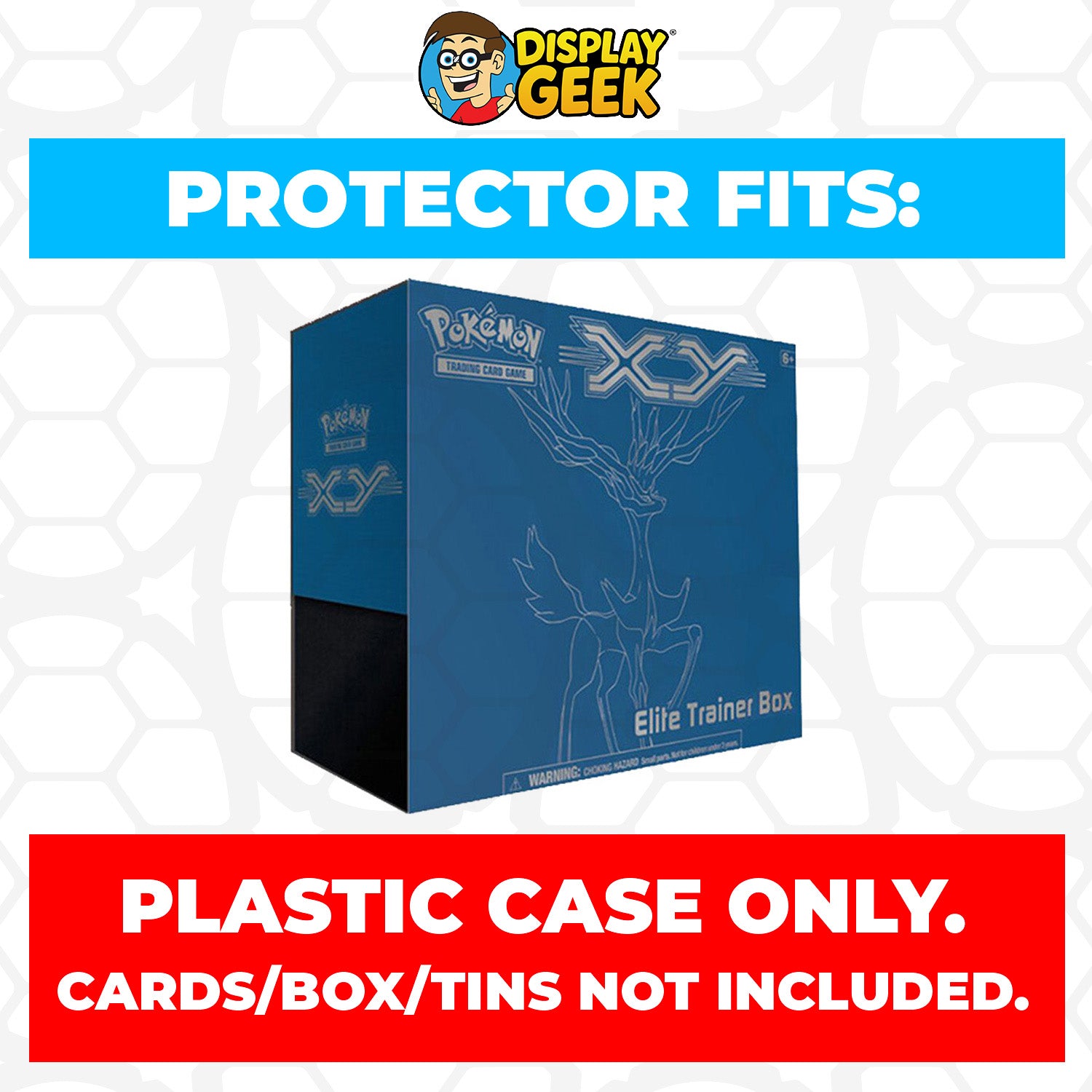 Plastic Protector for Pokemon TCG 2014 XY Base Set Yveltal ETB Elite Trainer Box