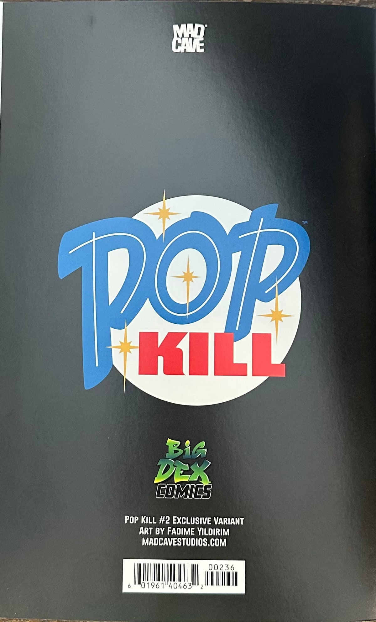 Pop Kill #2 FADIME YILDIRIM NYCC Exclusive Cover A