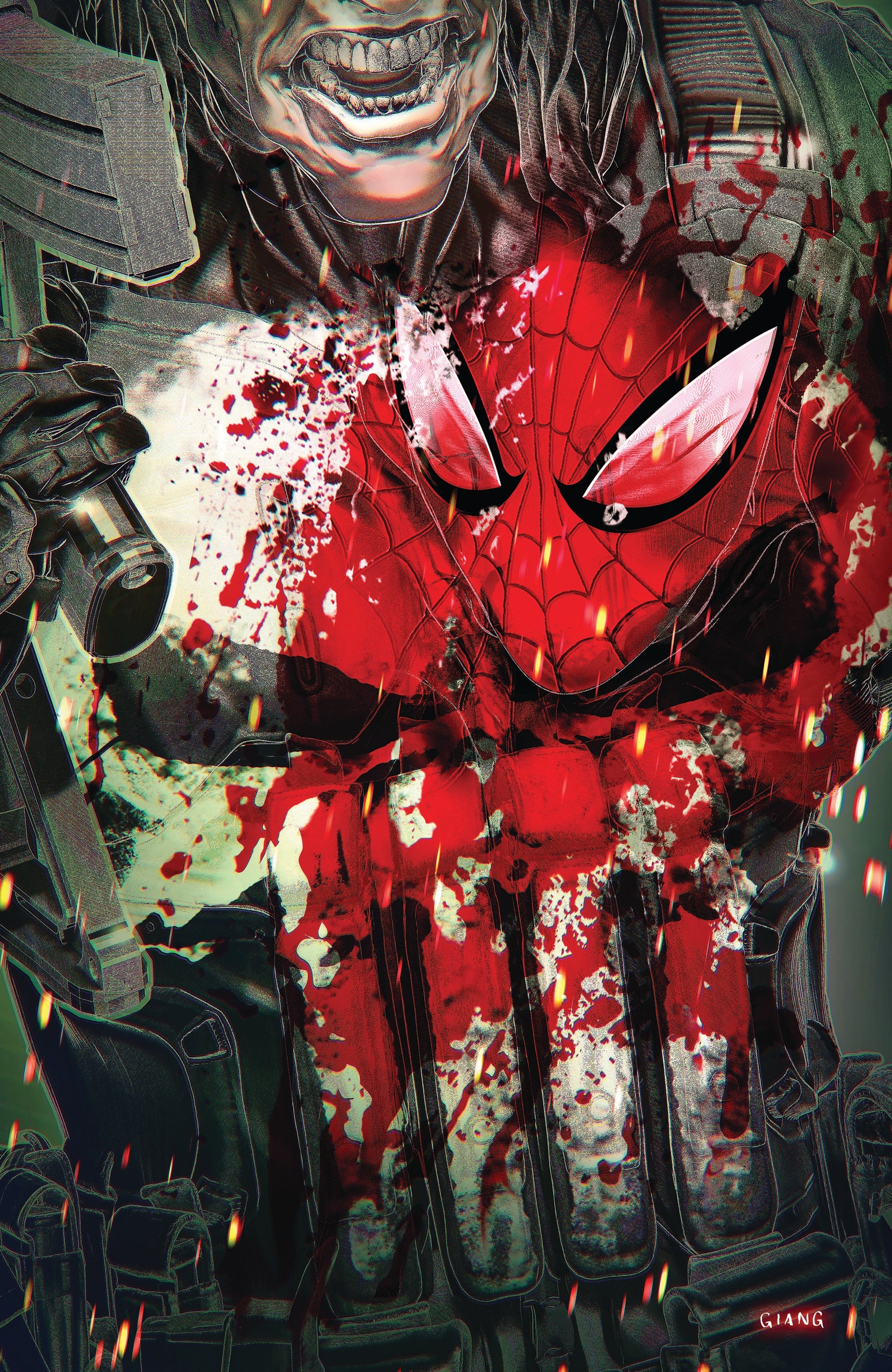 Punisher vs. Spider-Man #1 John Giang SDCC Exclusive