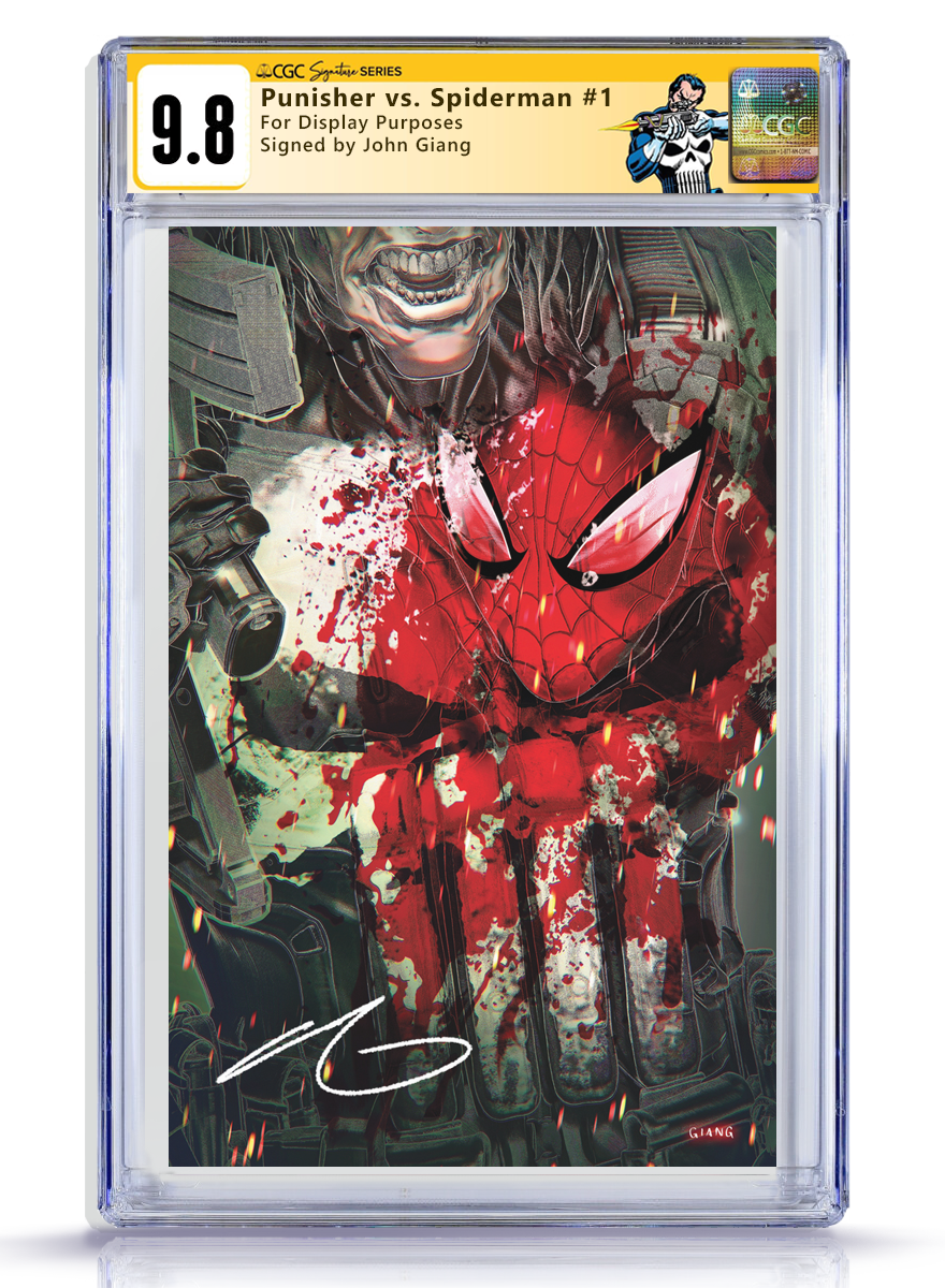 Punisher vs. Spider-Man #1 John Giang SDCC Exclusive