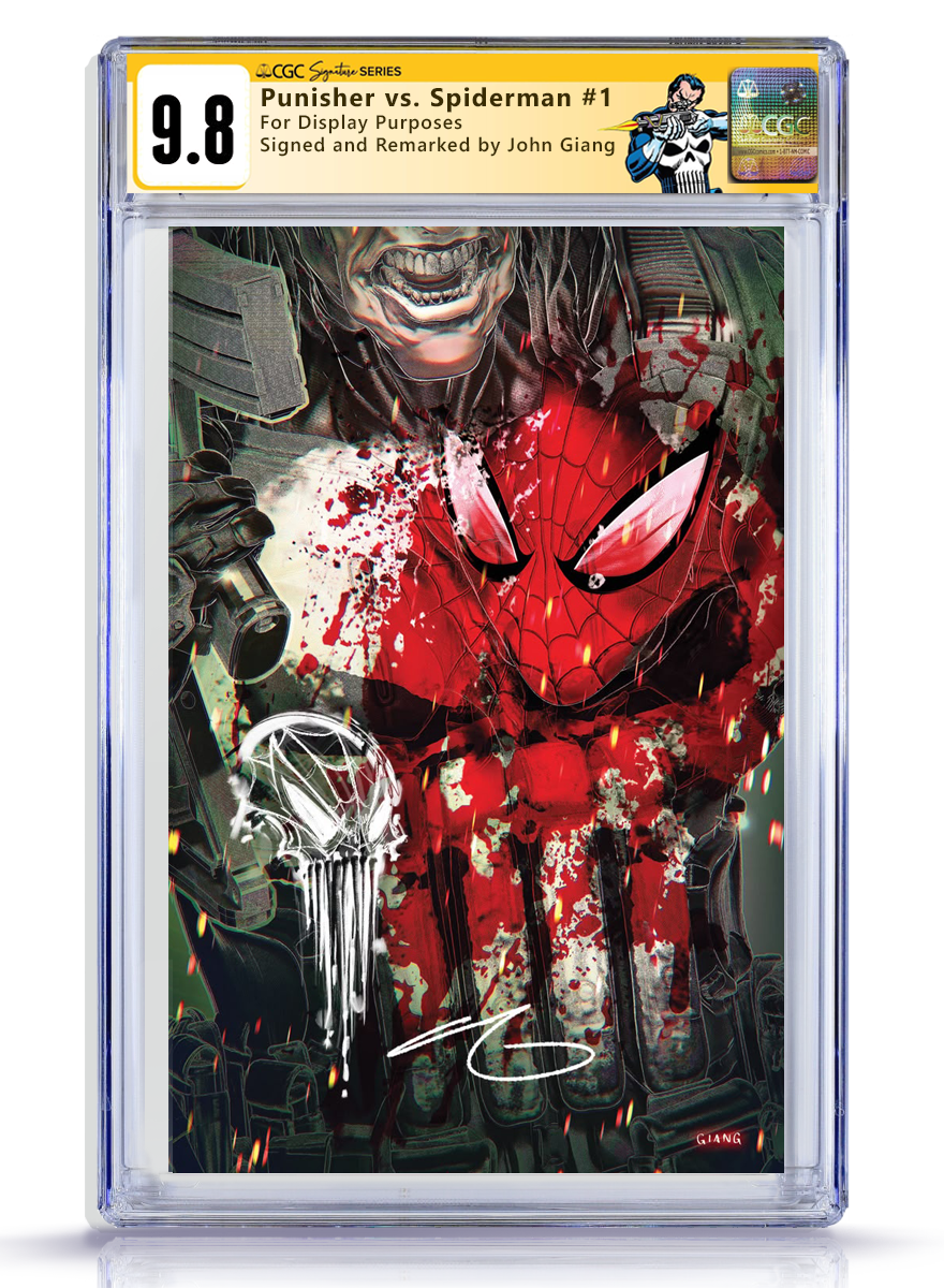 Punisher vs. Spider-Man #1 John Giang SDCC Exclusive