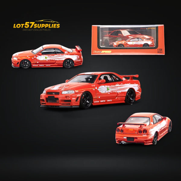 ミニカー hpi racing Nismo R34 GT-R Z-tune Red ミニカー hpi racing Nismo R34 GT-R Z-tune Red 日産 ニスモ R34 GT-R