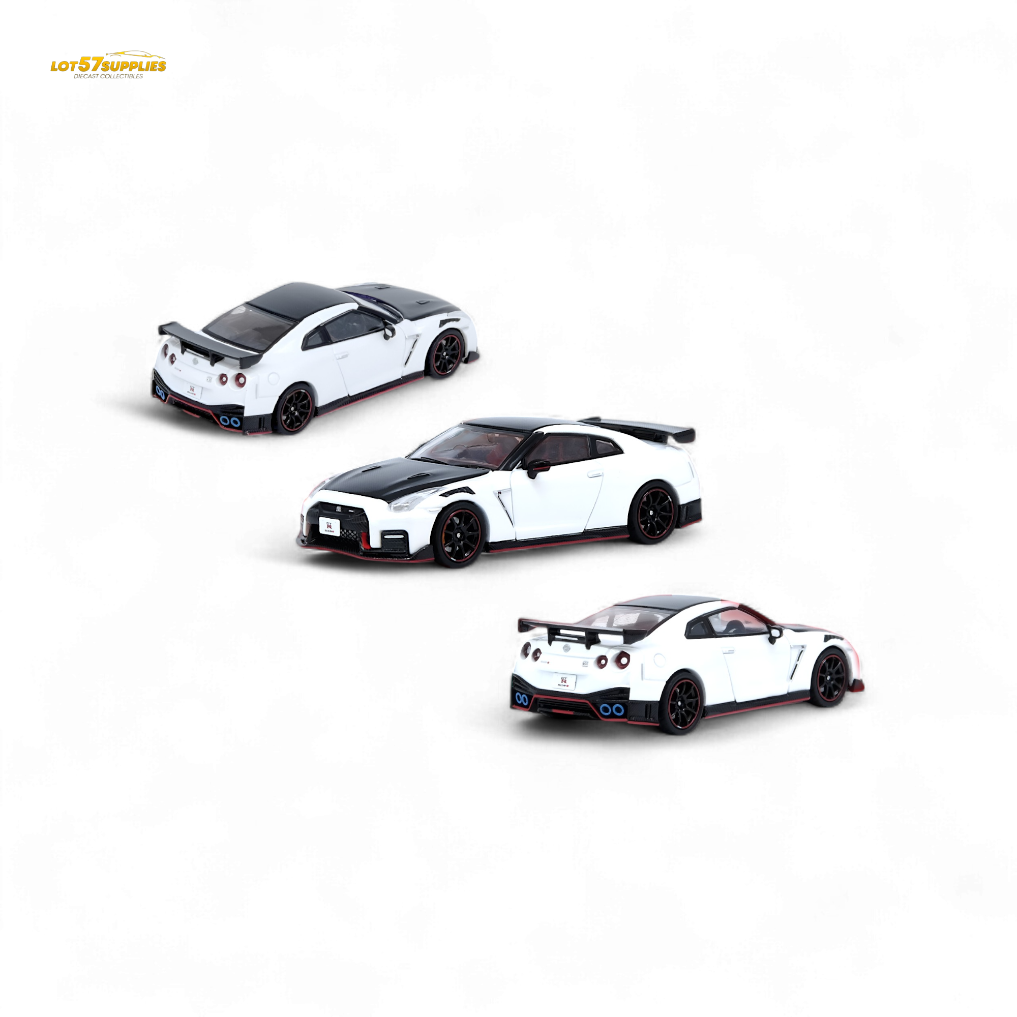 Inno64 NISSAN GT-R (R35) NISMO White 1:64