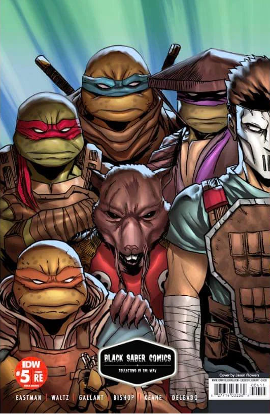TEENAGE MUTANT NINJA TURTLES: THE LAST RONIN--LOST YEARS #5 JASON FLOWERS EXCLUSIVE VAR (07/19/2023)