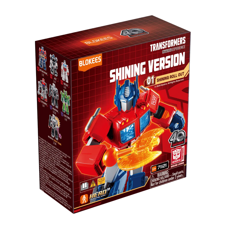 Blokees Transformers Shining Version 01 Shining Roll Out [Single Blind Box]