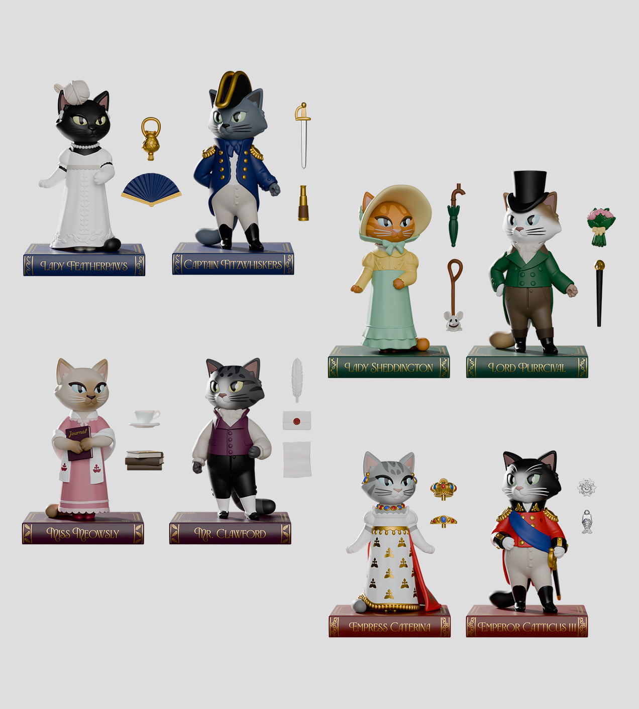 Regency Cats Blind Box (1 Blind Box)