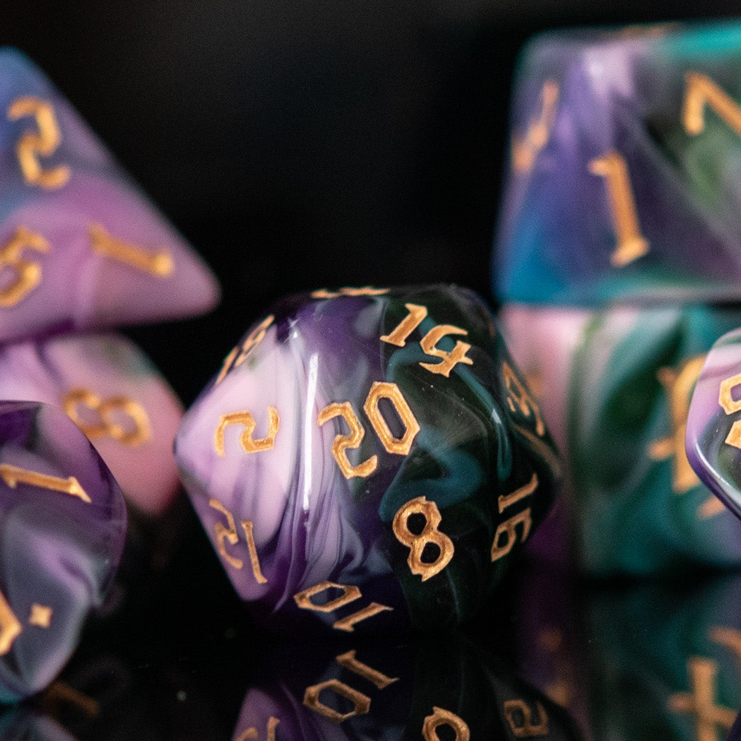 Rogue Class Acrylic Dice Set
