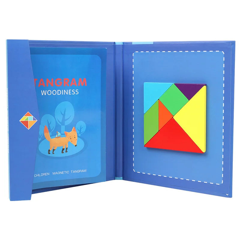 Magnetic Puzzle Book – Educational Toy