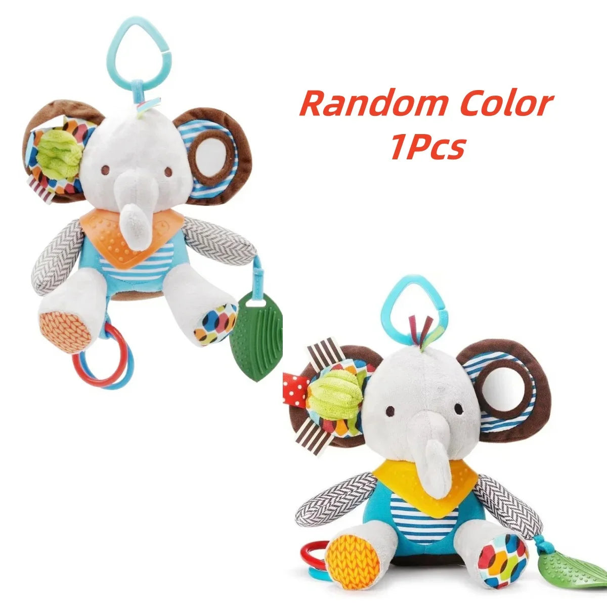Stroller Pendant Toys Soft Plush Animal Dolls