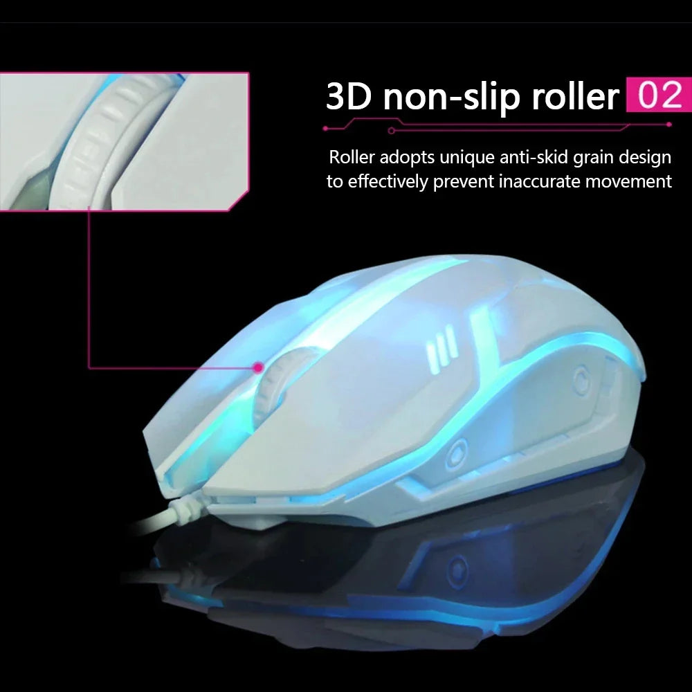 RGB Backlit Wired Gaming Mouse