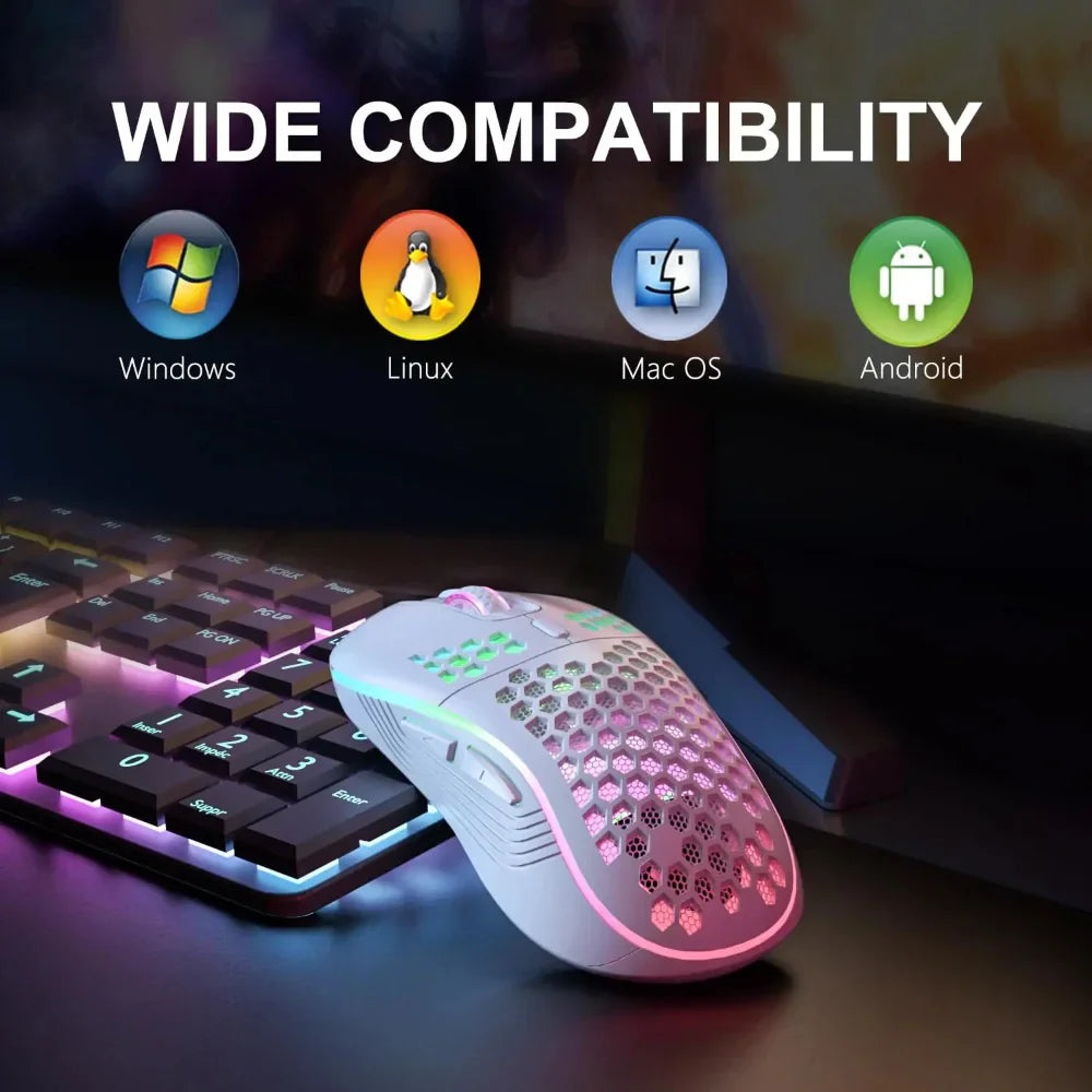 RGB Adjustable DPI Gaming Mouse