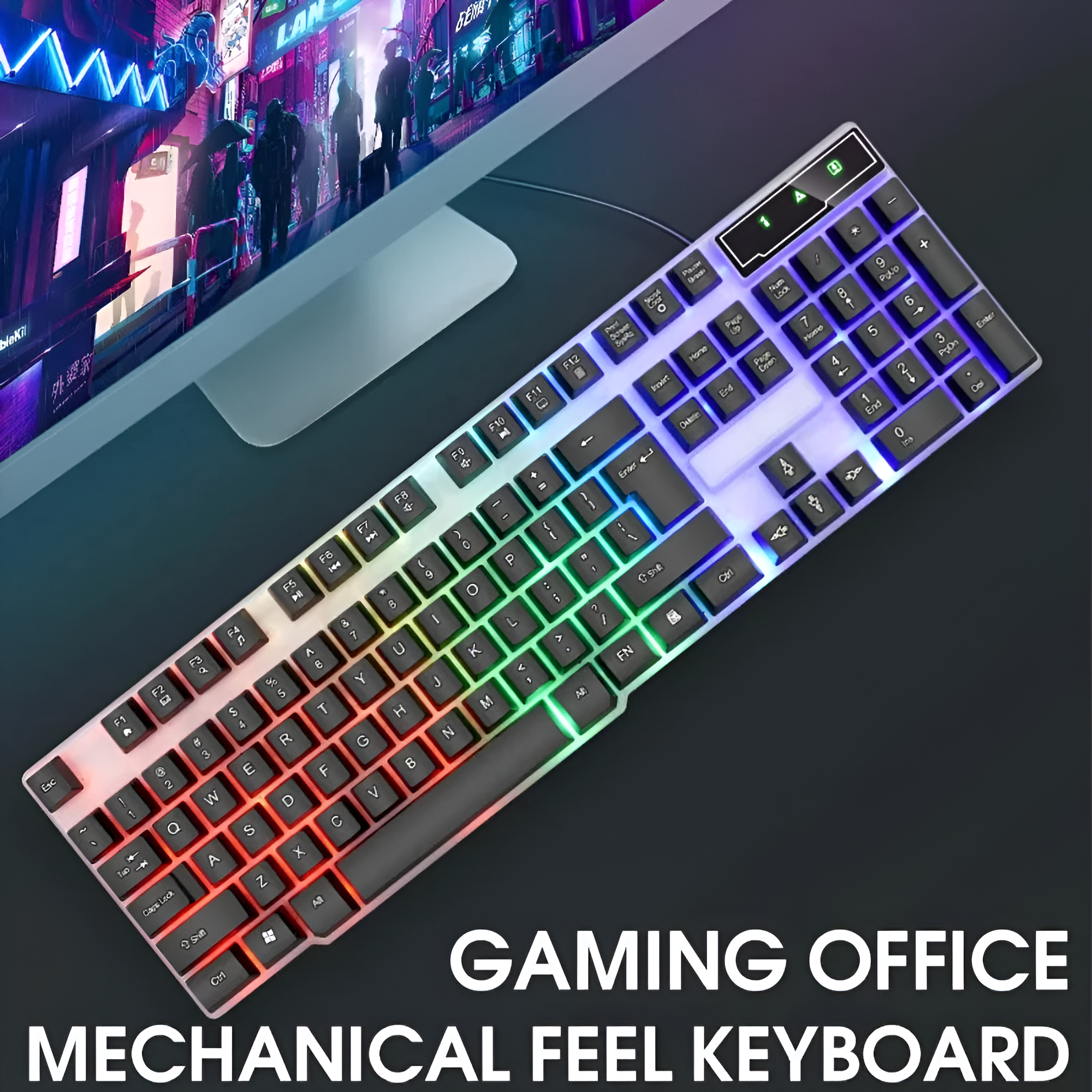 Glow USB Backlit Gaming Keyboard