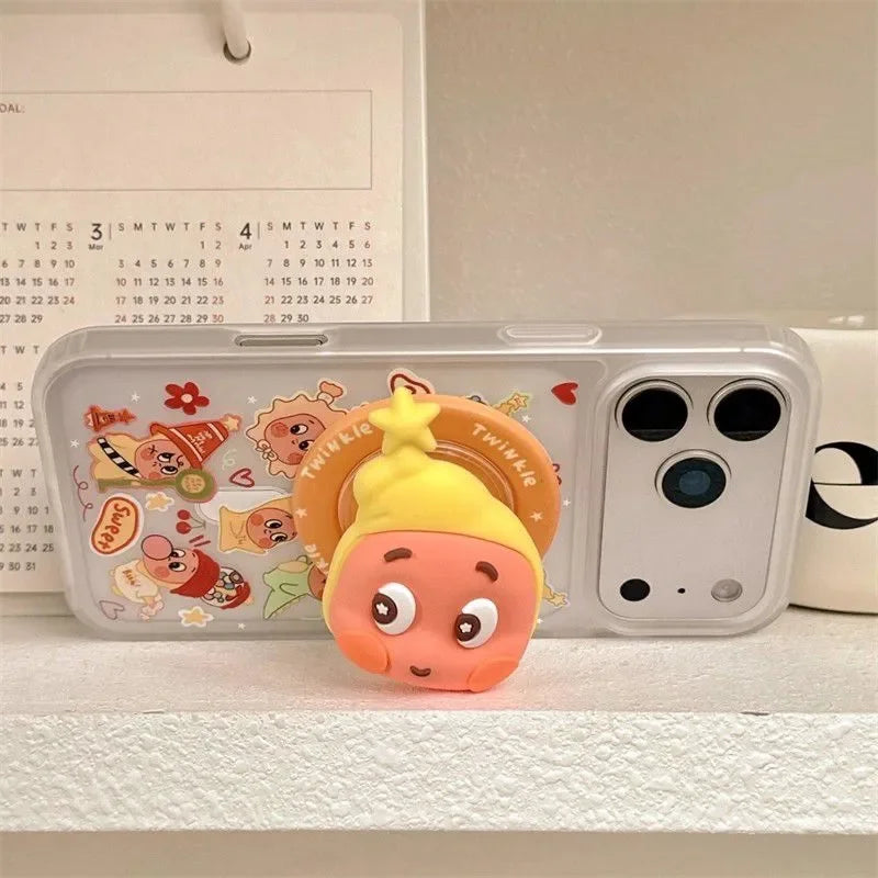 New 3D Twinkle Star Magnetic Phone Case For iPhone