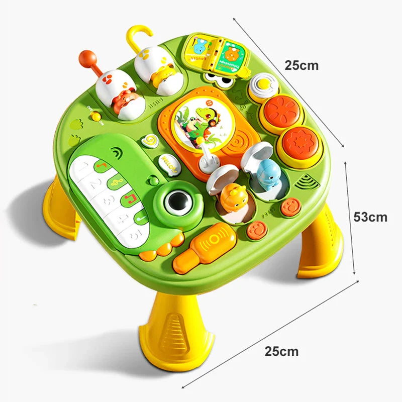 Busy Board Table – Interactive Sensory Educational Toy for Kids
