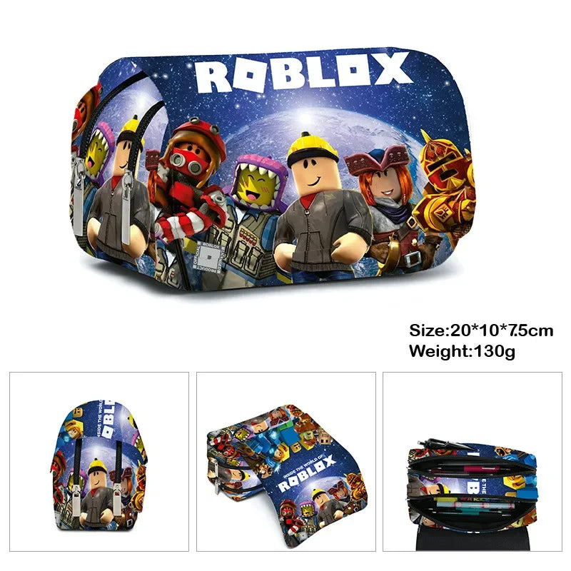 Roblox Virtual World School Backpack Set