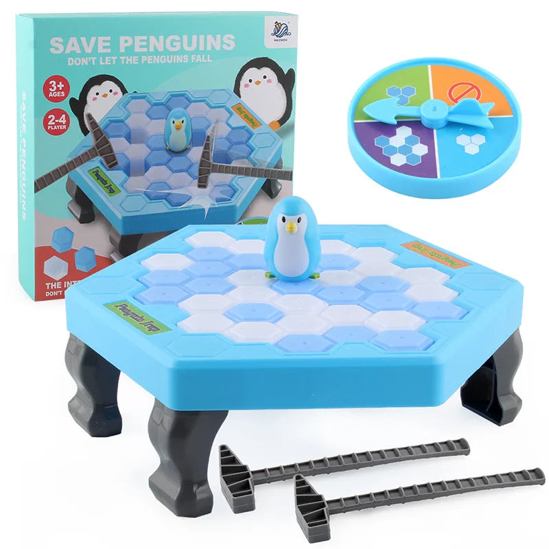 Penguin Ice Breaking Table Game – Fun Interactive Puzzle Toy for Kids & Families
