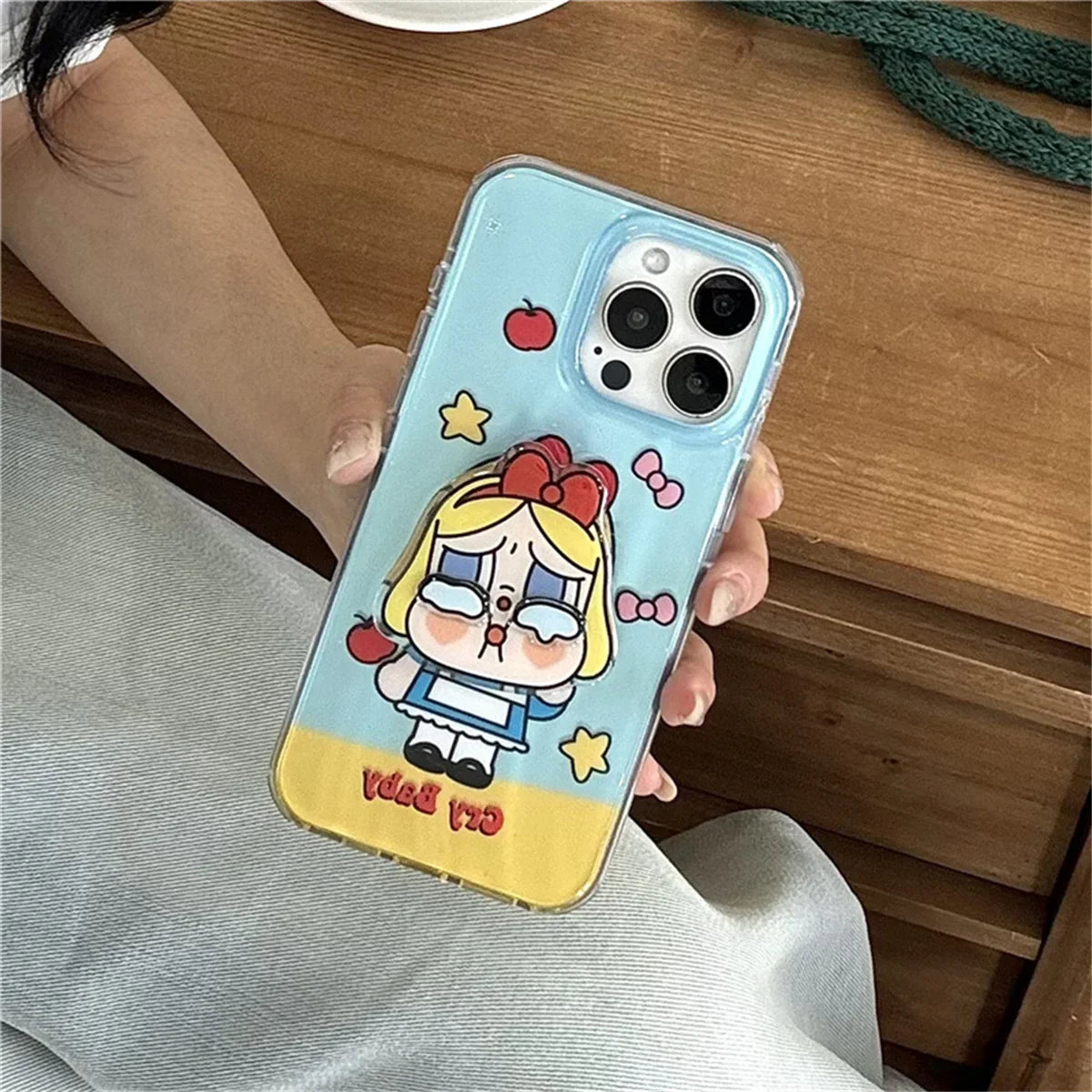 Funny Cartoon Girls Phone Case For iPhone