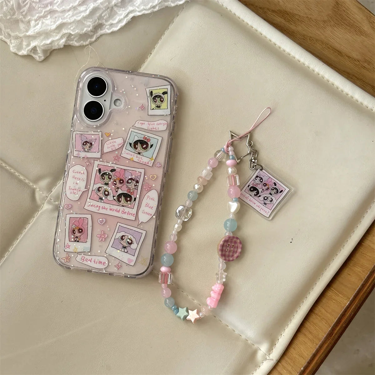 New Cute Cartoon Fashion Girls Phone Case For iPhone