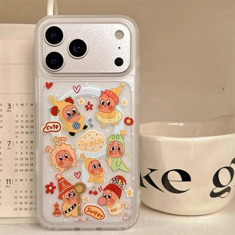 New 3D Twinkle Star Magnetic Phone Case For iPhone