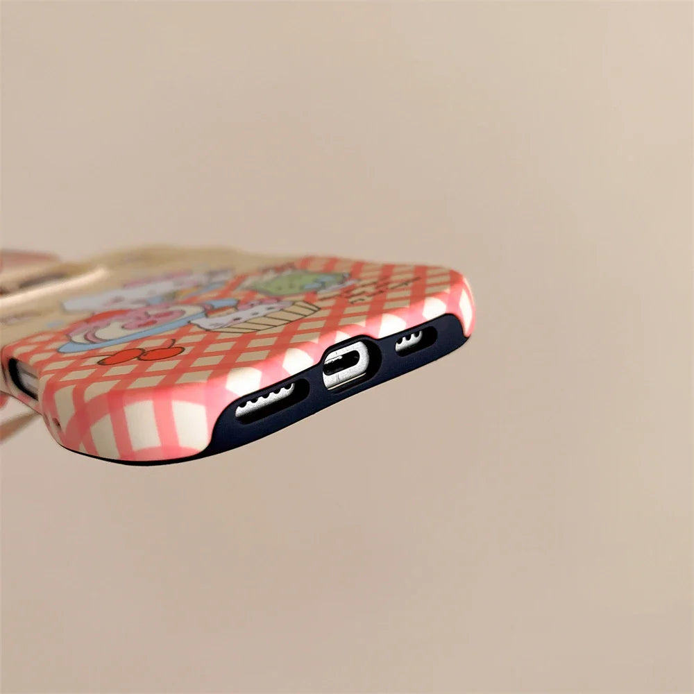 Cute Hello Kitty Pattern Soft Phone Case