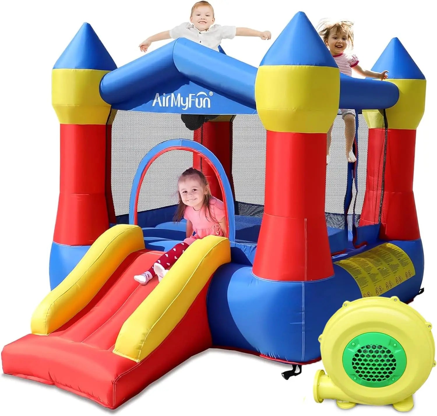 Inflatable Bounce House with Slide