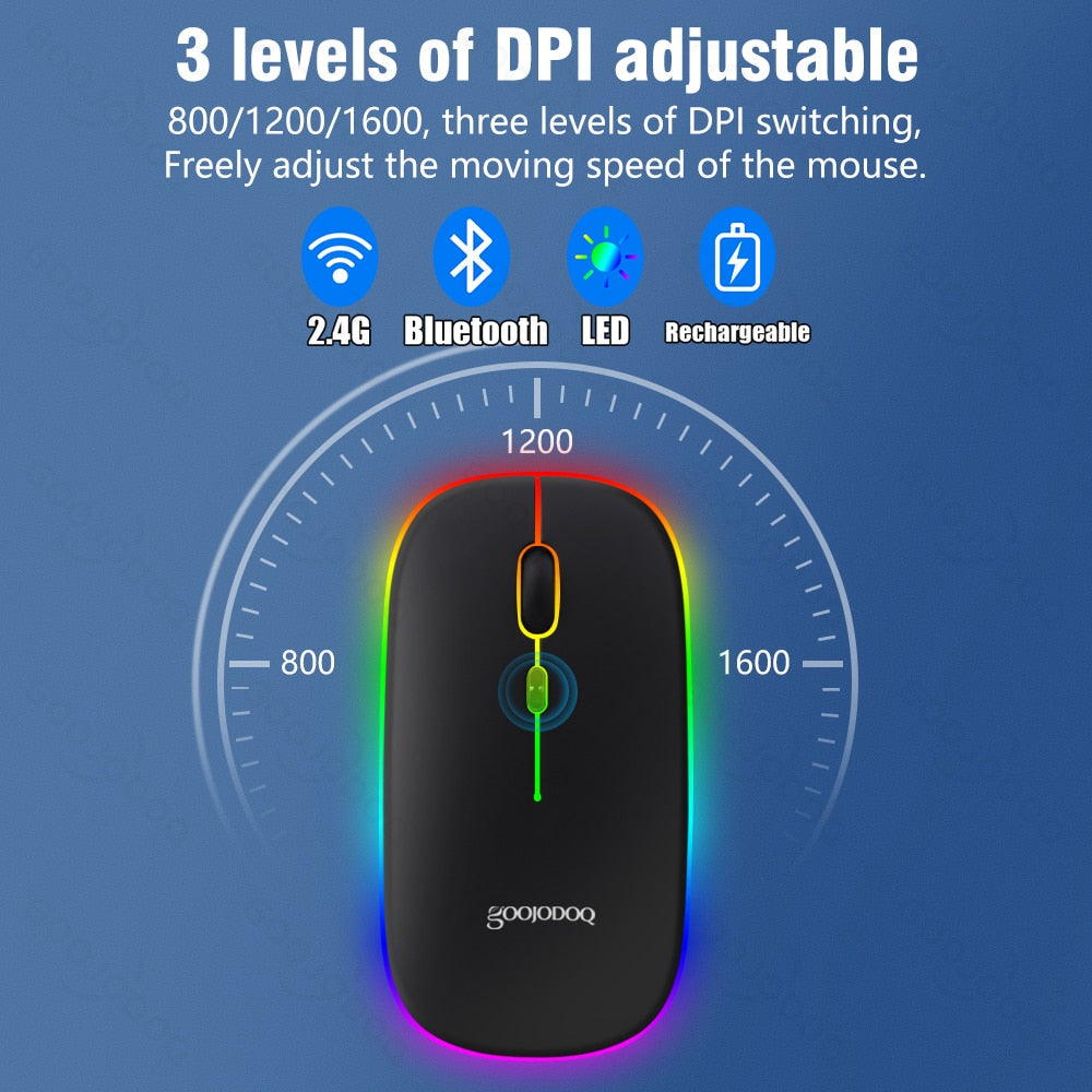 RGB Wireless Keyboard and Mouse