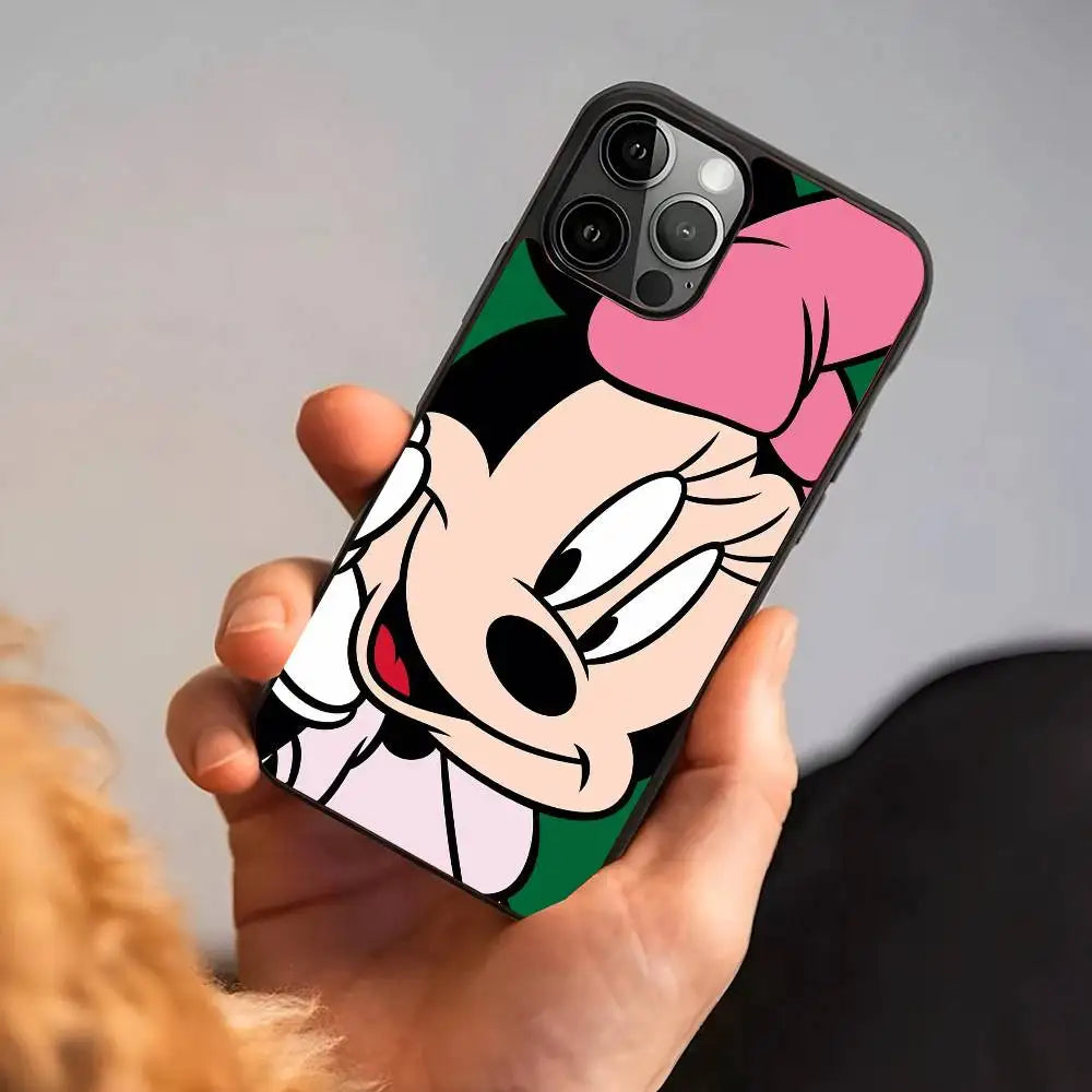 Anime Minnie Mouse Phone Case Suitable For iPhone