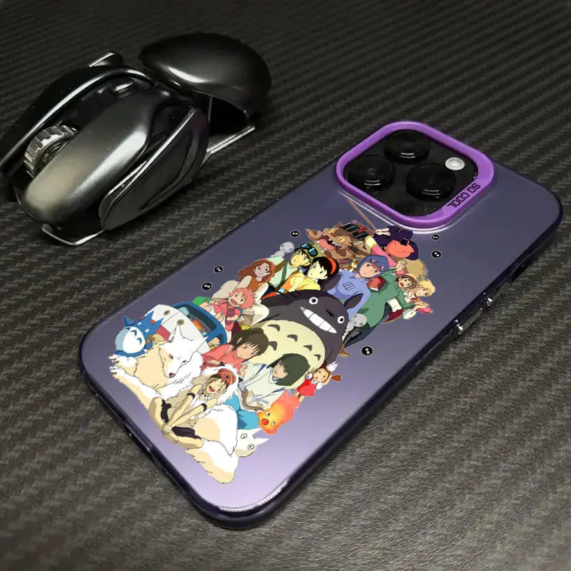 Ghibli Japanese Anime Coque Phone Case