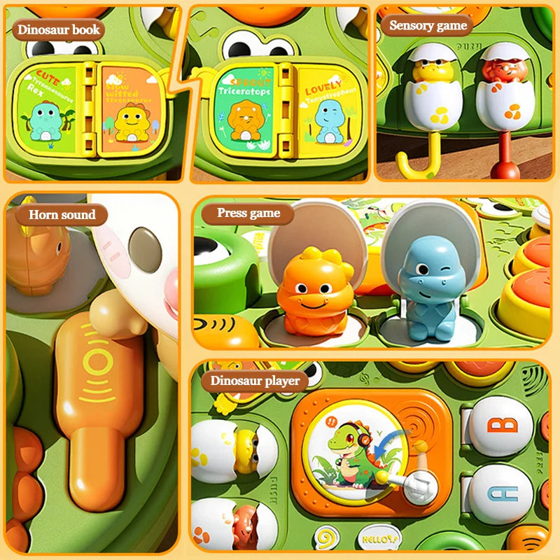 Busy Board Table – Interactive Sensory Educational Toy for Kids