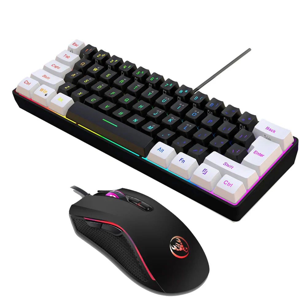 Dragon RGB Wired Keyboard and Mouse Set