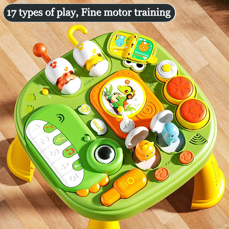 Busy Board Table – Interactive Sensory Educational Toy for Kids