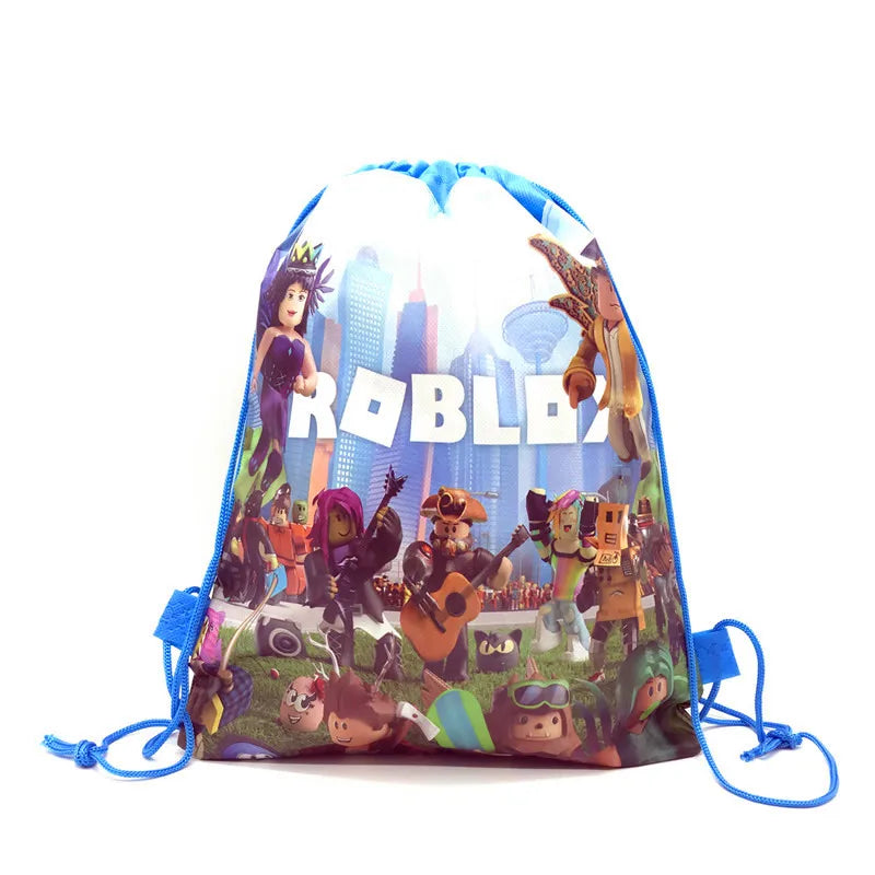 Roblox Nonwoven Drawstring Bag
