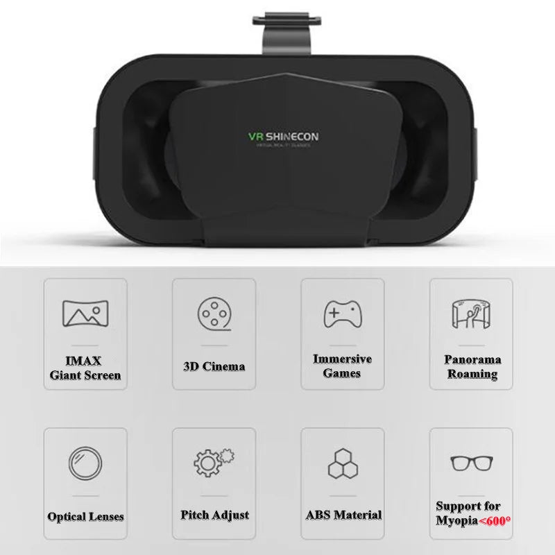 Shinecon Virtual Reality Viar 3D VR Glasses