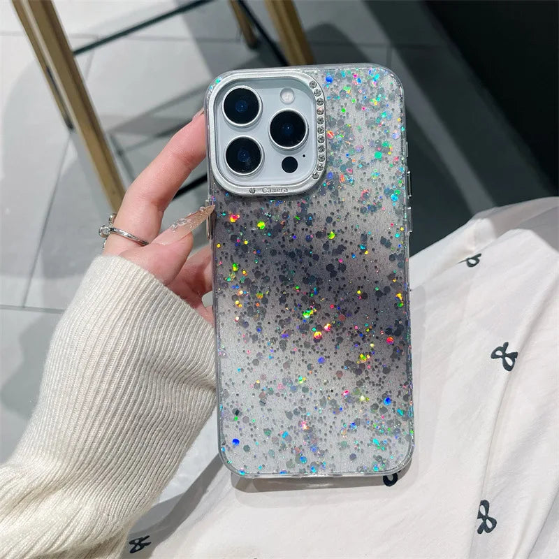 Luxury Gradient Sequins Sparkling Phone Case For iPhone